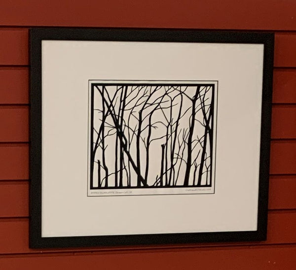 Silent Aspens, by Waltraude Stehwien - unframed Limited Edition Print