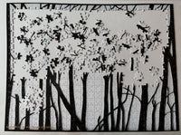 Silent Aspens, Scissorcut, Limited Edition Art Puzzle