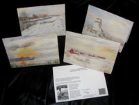 Calgary Skyline 1983, Art Card