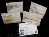 Calgary Skyline 1983, Art Card