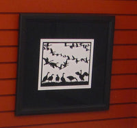 Flock of Geese, by Waltraude Stehwien - unframed Limited Edition Print