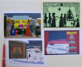 Christmas Market, Weihnachtsmarkt, Greeting Card