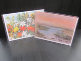 Moose Grazing, Art Card