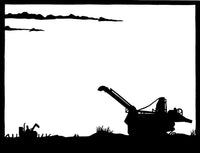 Abandoned Farm Equipment in the Prairies