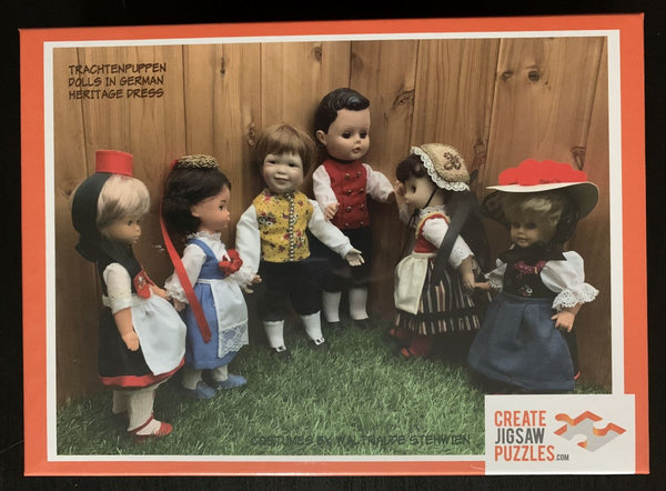Dolls in Heritage Dress, Limited Edition Puzzle