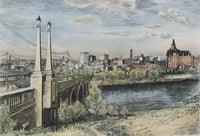 Saskatoon Broadway Bridge 1969, Art Card