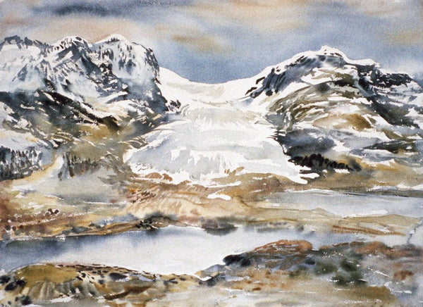 Athabasca Glacier, Art Card