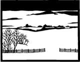 Homecoming (Prairie Landscape), Art Card