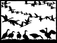 Flock of Geese, Art Card