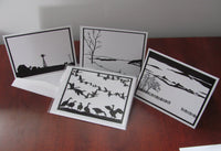 Prairie Windmill, Art Card